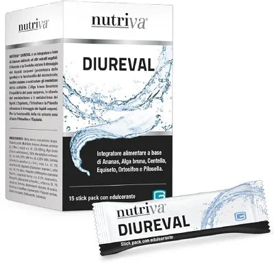 NUTRIVA DIUREVAL 15 STICK PACK DA 10 ML - Farmaspeed