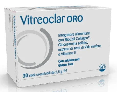 VITREOCLAR ORO 30 BUSTINE OROSOLUBILI DA 2,5 G - Farmaspeed