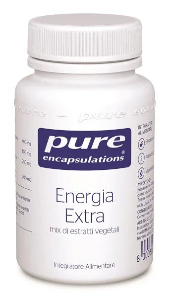 PURE ENCAPSULATIONS ENERGY EXTRA 30 CAPSULE - Farmaspeed