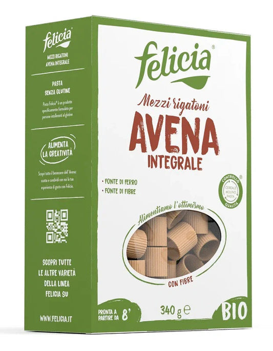 FELICIA MEZZI RIGATONI AVENA 340 G - Farmaspeed