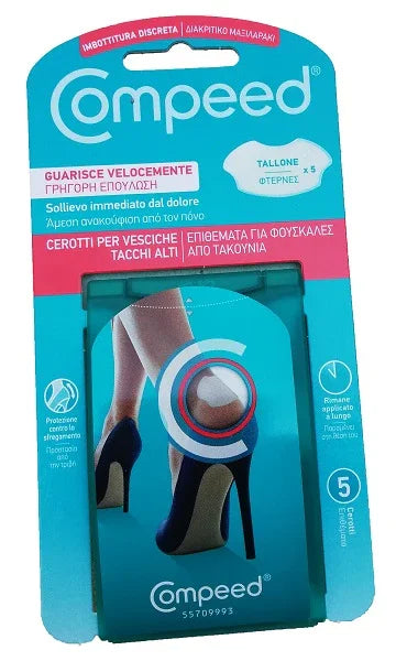CEROTTO COMPEED VESCICHE TACCHI ALTI 5 PEZZI - Farmaspeed