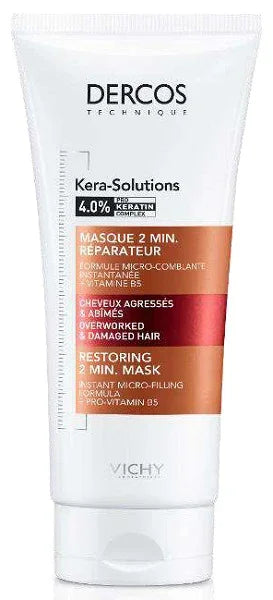 DERCOS TECHNIQUE KERASOL MASCHERA RIPARATRICE 2 MIN 200 ML - Farmaspeed