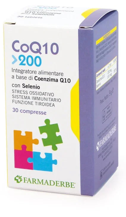 CO Q 10 200 30 COMPRESSE - Farmaspeed