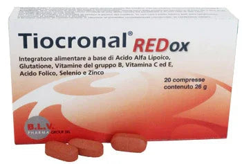 TIOCRONAL REDOX 20 COMPRESSE - Farmaspeed