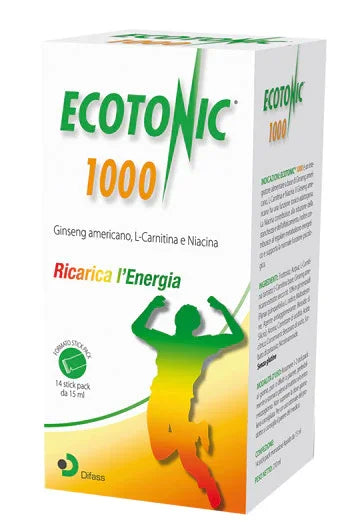 ECOTONIC 1000 14 STICK PACK 15 ML - Farmaspeed
