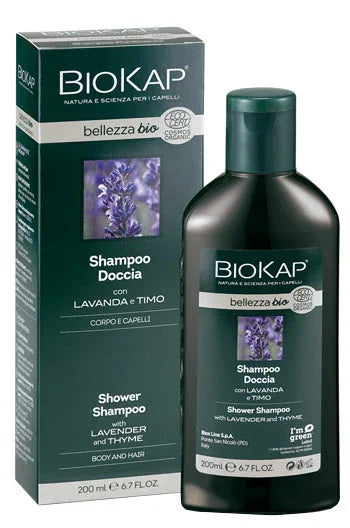 BIOKAP BELLEZZA BIO SHAMPOO DOCCIA COSMOS ECOCERT 200 ML BIOSLINE - Farmaspeed
