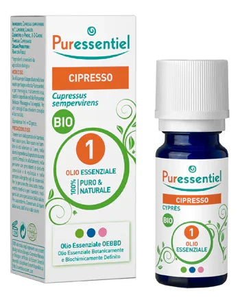 PURESSENTIEL CIPRESSO OLIO ESSENZIALE BIO 10 ML - Farmaspeed