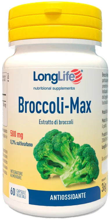 LONGLIFE BROCCOLI MAX 60 CAPSULE - Farmaspeed