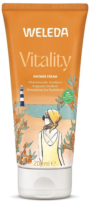WELEDA VITALITY DOCCIA CREMOSA OLIVELLO SPINOSO 200 ML - Farmaspeed