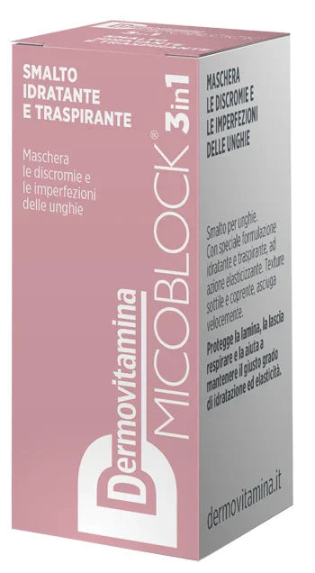 DERMOVITAMINA MICOBLOCK 3 IN 1 SMALTO IDRATANTE E TRASPIRANTE NUDE 5 ML - Farmaspeed