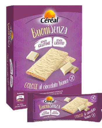 CEREAL BUONI SENZA GOLOSO CIOCCOLATO BIANCO 120 G - Farmaspeed