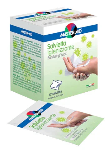 SALVIETTA IGIENIZZANTE 12 PEZZI - Farmaspeed