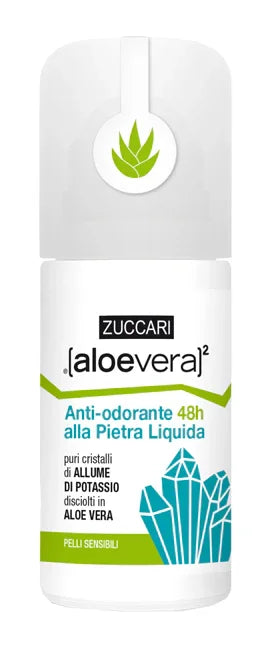 ALOEVERA2 ANTIODORE PIETRA LIQUIDO ROLL ON 50 ML - Farmaspeed
