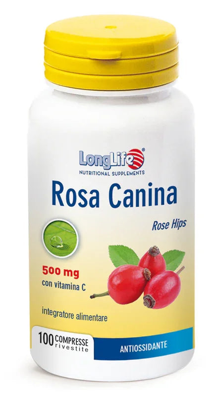 LONGLIFE ROSA CANINA 100 COMPRESSE RIVESTITE - Farmaspeed