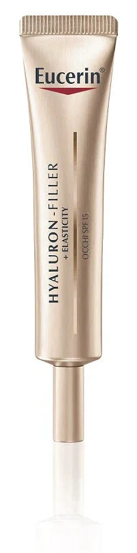 EUCERIN HYALURON-FILLER + ELASTICITY CONTORNO OCCHI SPF 15 15 ML - Farmaspeed