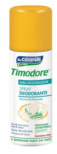 TIMODORE SPRAY DEODORANTE ALLO ZENZERO 150 ML - Farmaspeed
