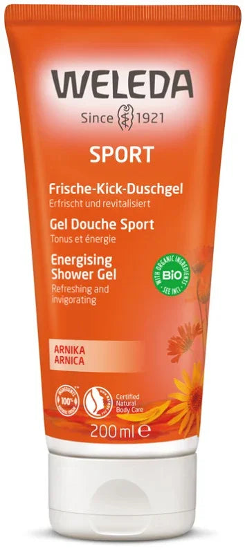 WELEDA SPORT DOCCIA ENERGY ARNICA 200ML - Farmaspeed