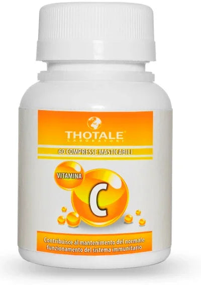 THOTALE VITAMINA C 60 COMPRESSE MASTICABILI - Farmaspeed