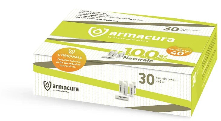 ARMACURA COLOSTRO 100% 30 FLACONCINI BEVIBILI - Farmaspeed
