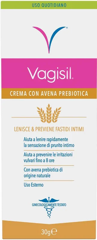 VAGISIL CREMA AVENA 30 G - Farmaspeed