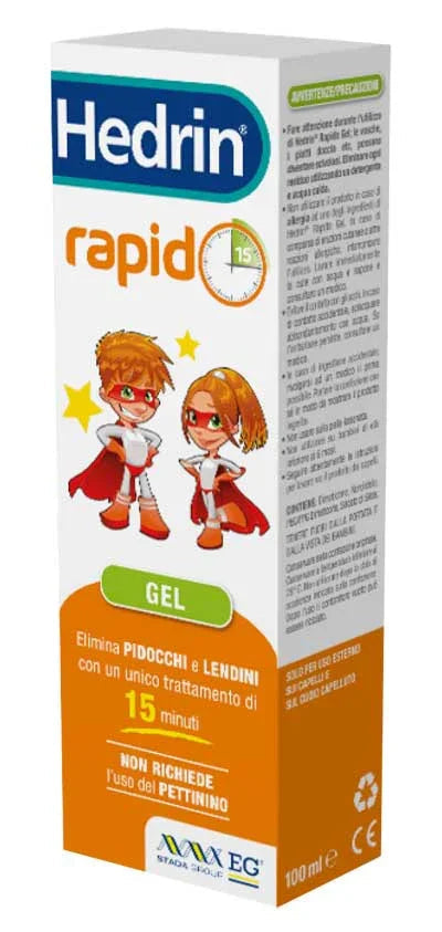 HEDRIN RAPIDO LIQUIDO GEL 100 ML - Farmaspeed