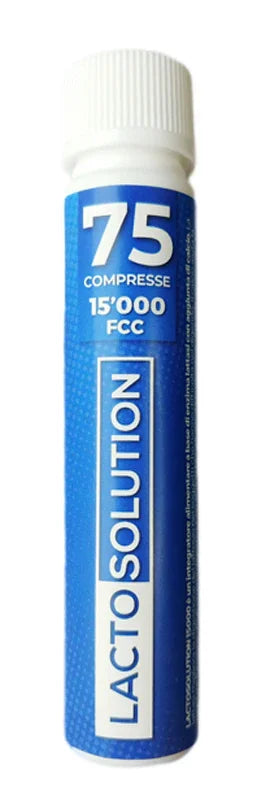 LACTOSOLUTION 15000 75 COMPRESSE - Farmaspeed