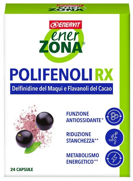 ENERZONA POLIFENOLI RX 24 CAPSULE - Farmaspeed