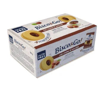 NUTRIFREE BISCO&GO CON CREMA DI NOCCIOLE 4X40 G - Farmaspeed