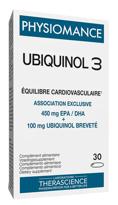 PHYSIOMANCE UBIQUINOL 3 30 PERLE - Farmaspeed