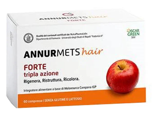 ANNURMETS HAIR FORTE TRIPLA AZIONE 60 COMPRESSE - Farmaspeed