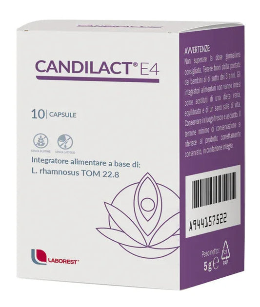 CANDILACT E4 10 CAPSULE - Farmaspeed