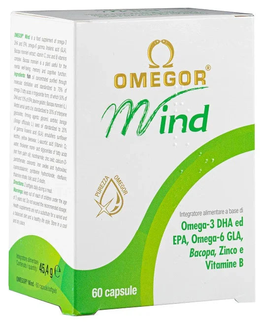 OMEGOR MIND 60 CAPSULE MOLLI - Farmaspeed