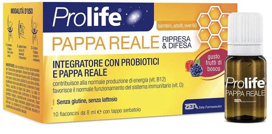 PROLIFE PAPPA REALE 10 FLACONI DA 8 ML - Farmaspeed