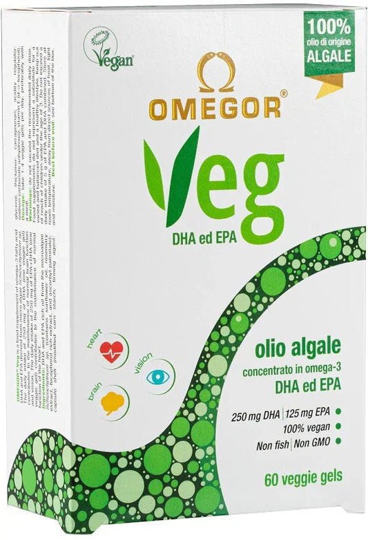 OMEGOR VEG 60 CAPSULE - Farmaspeed