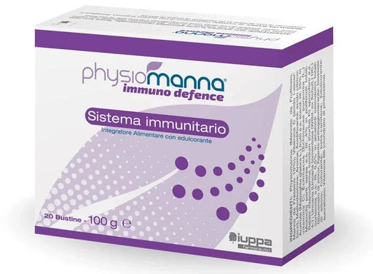PHYSIOMANNA IMMUNO DEFENCE 20 BUSTE STICK DA 5 G - Farmaspeed