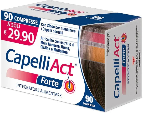 CAPELLI ACT FORTE 90 COMPRESSE - Farmaspeed