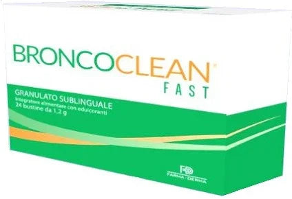 BRONCOCLEAN FAST GRANULATO SUBLINGUALE 24 BUSTINE - Farmaspeed