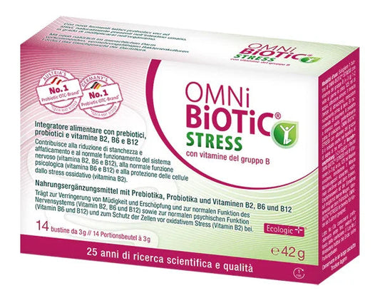 OMNI BIOTIC STRESS VITAMINE GRUPPO B 14 BUSTINE DA 3 G - Farmaspeed
