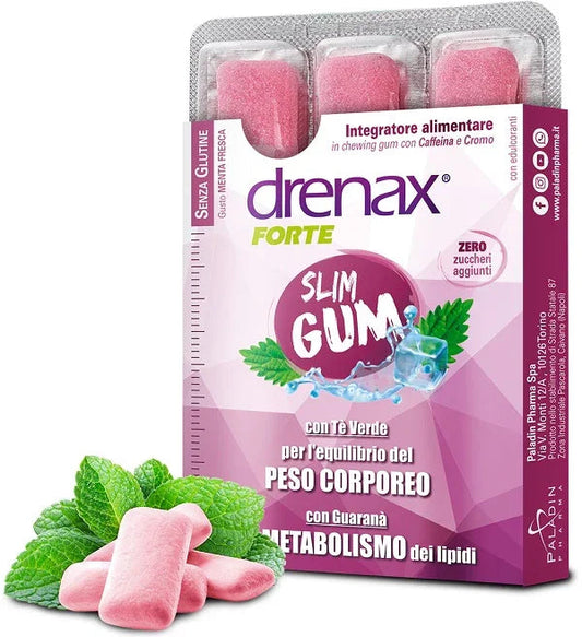 DRENAX SLIM DIMAGRANTE 9 GUM - Farmaspeed