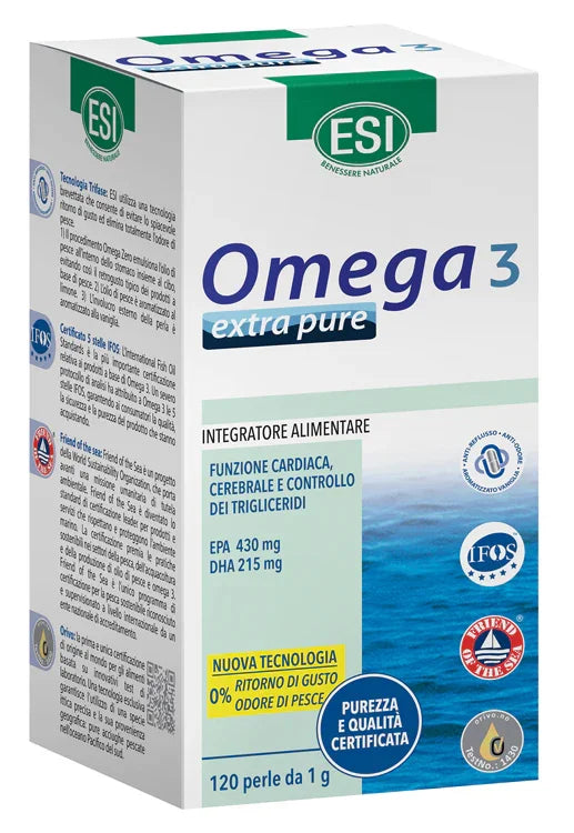 ESI OMEGA 3 EXTRA PURE 120 PERLE - Farmaspeed