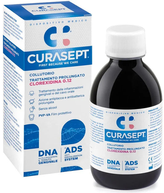 CURASEPT COLLUTORIO 0,12 ADS + DNA 200 ML - Farmaspeed