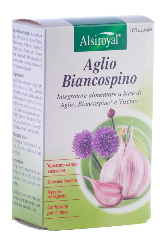 AGLIO BIANCOSPINO 100 CAPSULE - Farmaspeed