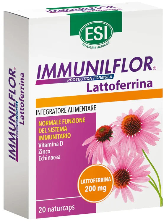 ESI IMMUNILFLOR LATTOFERRINA 20 NATURCAPS - Farmaspeed