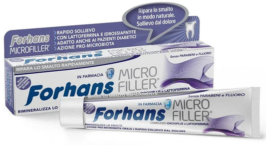 FORHANS DENTIFRICIO MICROFILLER PROTEZIONE SMALTO 75 ML - Farmaspeed
