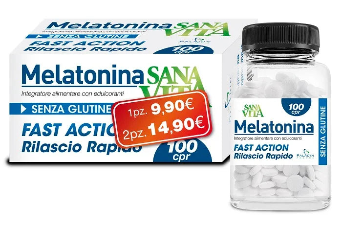 SANAVITA MELATONINA 100 COMPRESSE - Farmaspeed