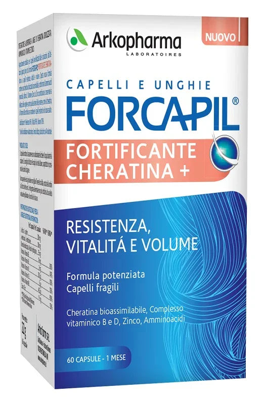 FORCAPIL FORTIFICANTE CHERATINA 60 CAPSULE - Farmaspeed
