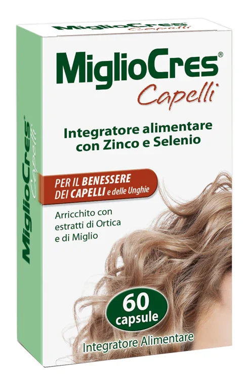 MIGLIOCRES CAPELLI 60 CAPSULE - Farmaspeed