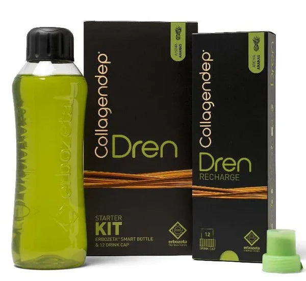 COLLAGENDEP DREN STARTER KIT 12 DRINK CAP + SMART BOTTLE - Farmaspeed
