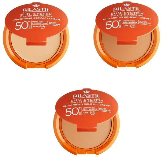 RILASTIL SUN SYSTEM PHOTO PROTECTION TERAPY 50+ DORE' NUOVA FORMULA 10 ML - Farmaspeed