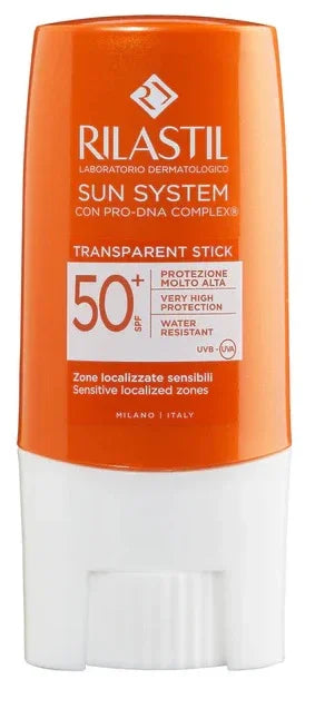 RILASTIL SUN SYSTEM PHOTO PROTECTION TERAPY SPF 50+ STICK TRASPARENTE 8,5 ML - Farmaspeed